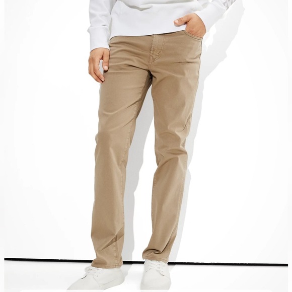 NWOT American Eagle soft twill real good skinny size 29x30 khaki tan beige - Picture 1 of 7